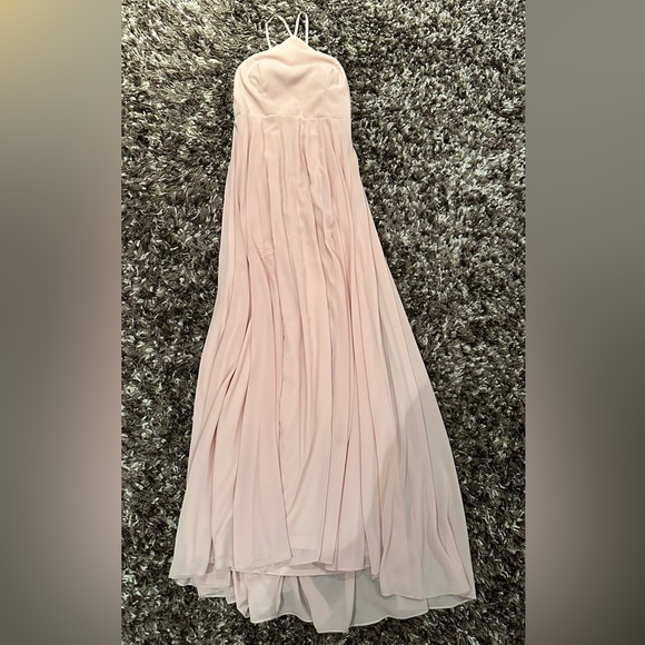 Blush Pink Maxi Dress - Picture 4 of 5